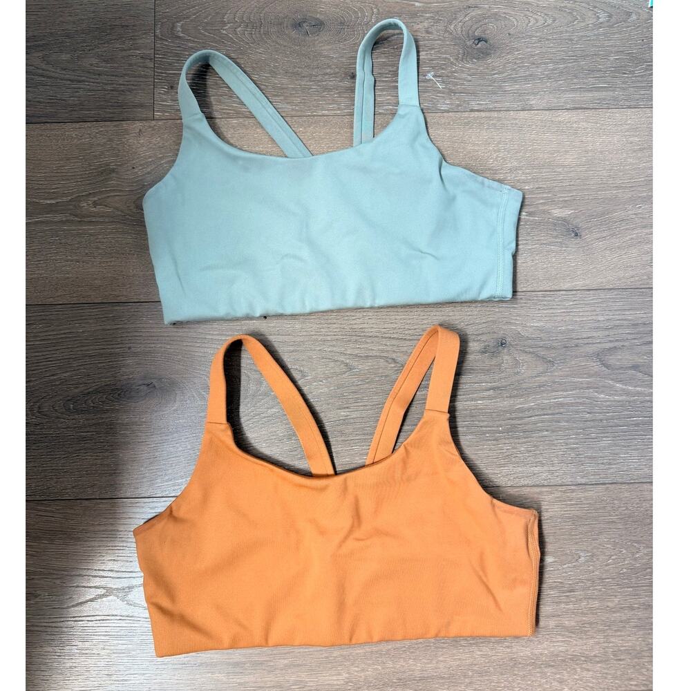 Girlfriend Collective Bundle 2 Pcs Paloma Sport Bra Medium Gym Working Out